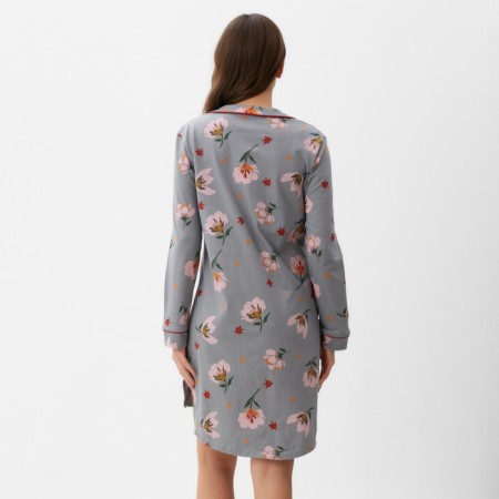 Female-shirt female kaftan "Flowers" size 40-42-3