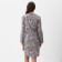 Female-shirt female kaftan "Flowers" size 40-42