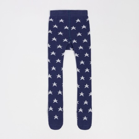 Pantyhose children, jeans color, height 92-98 cm