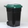 Garbage tank "Garden", 65 l, on wheels, color mix