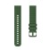 Watch strap, 20 mm, silicone, green