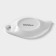 A stand for a tea bag of the share "Waxer", 12 × 8.4 cm, white color