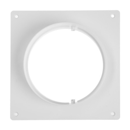 Round channels connector Zein, D = 150 mm, ventilation, with an overhead plate-4