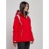 Ski jacket female, size 48, red color