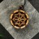 Talisman Slavic bilateral "Molovinets/Black Sun" cedar