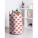 Basket for toys "Hearts, size 35x50 cm