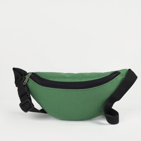 Lightning waist bag, green color