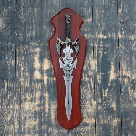 Souvenir sword on a tablet, snakes on the corners of Ephesus, 56 cm