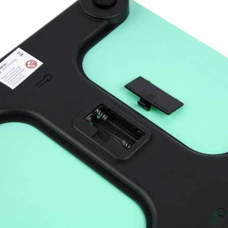 Floor Libra Luazon LVE-006, electronic, up to 180 kg, 2XAA (not complete), green-4