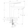 Rossinka RS27-11 washbasin mixer, one-handed, monolithic, chromium color