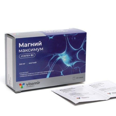 Magnesium maximum 300 mg powder package-"20 pcs. 5 ml