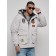 Male jacket, size 52, gray color