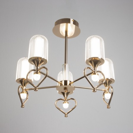 Causteen with FDD "Lamur" 5XLED 50W 3000-6000K gold 55.5x55x80 cm-1