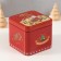 Casket Metal Square "Festive commotion" 7.5x7.5x6.5 cm