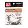 Offset hooks Kujira Spinning 505, BN color, No. 5/0, 5 pcs.