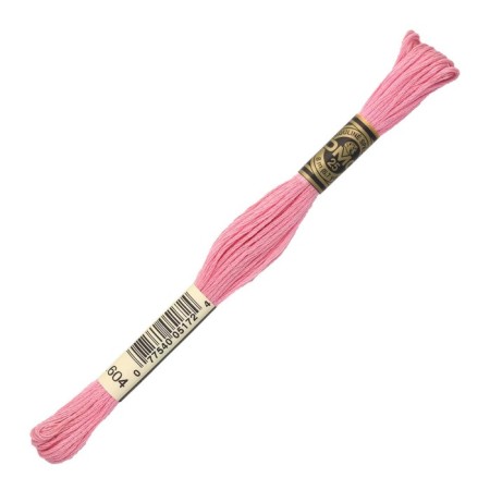 The threads of the DMC 117 (604), 12 pcs. packaged