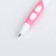 Ballic handle, 0.5 mm, blue rod, white body with a rubber holder, mix