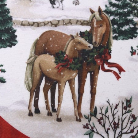 Napkin on the table "Cozy Christmas" 30x30cm, 100% p/e, oxford 420 g/m2-2