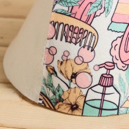 Bath hat "Spas" Print-2