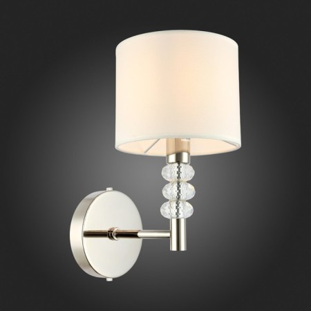 Wall lamp ST LUCE. SL1751.101.01. Enita. 1x40 W, E14, 16x30 cm, Nickel color-2
