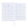 Dated 2025 diary, A5, 176 sheets of Escalada, a solid cover of artificial leather with foam rubber, pancake embossing, liesse, block 70 g/m2, pink