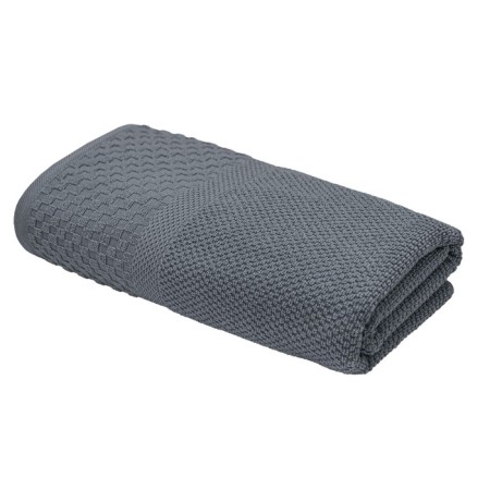 Tainted towel "Grant", 450 gr, size 50x80 cm, color gray color