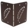 801-024BR CREART CROVEN for beds Cucumber 801-024BR 8.8x8.8x10 cm