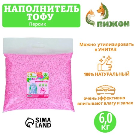Filler tofu, "peach" peach 6 kg absorbability up to 15 liters-3