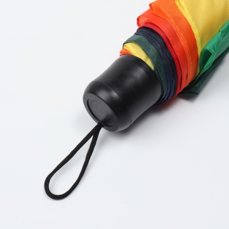 Mechanical “Rainbow” umbrella, 3 additions, 8 spokes, r = 48 cm, multi -colored-9