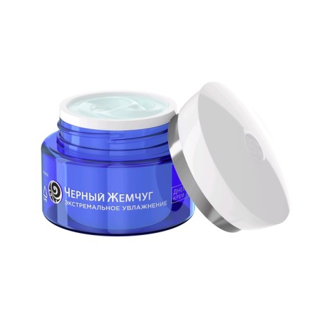 Facial cream "Black pearls. Moisturization ", daytime, 50 ml-1
