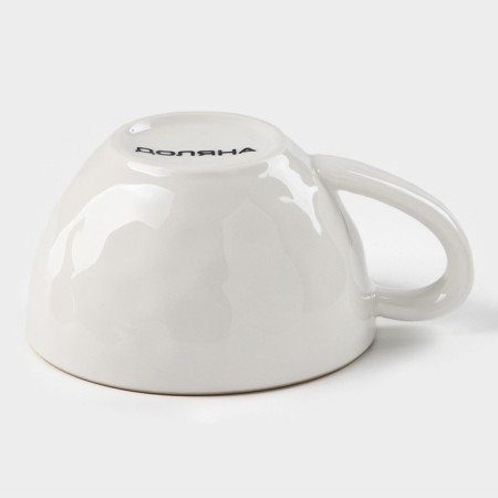 Cup porcelain shade "Cosmos", 250 ml, green color-2