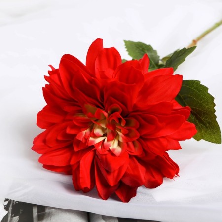 Artificial flowers "Georgin Extra Galant" 60 cm D-15 cm, burgundy-1