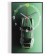 Carting clock is wall-mounted, interior "machine", smooth move, 1AA, 57 x 35 x 4 cm