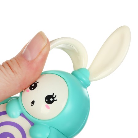 Little Musical Bunny "Bunny", Elastic ears, Mix color, Kroshka Me-7