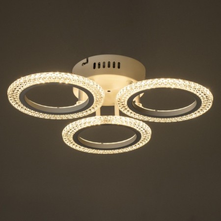 The chandelier is LED DIM. RIFlesso DU 3 modes 42W white Ø43.5x7.5cm Ritter-2