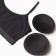 Top female, black color, size 42 (s)
