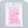 Glass 12/0 "Transparent. Color middle. Pink" 10 g