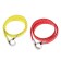 Torso luggage gum, 60 cm, d1.75 cm, metal hooks, mix, set 2 pcs