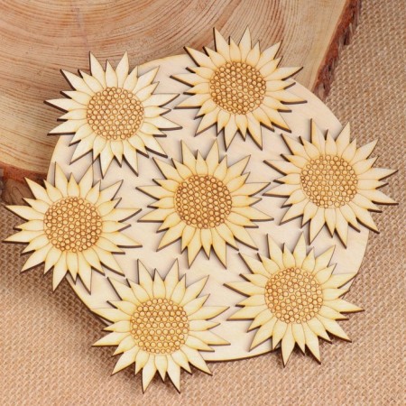 Hot Sunflower stand, D = 19 cm, juniper