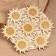 Hot Sunflower stand, D = 19 cm, juniper