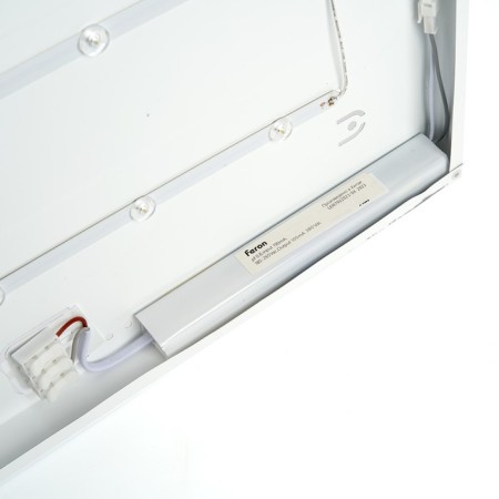 LED panel Feron, IP40, 40W, 595x595x25 mm, 4000k, white glow-10