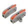 Terminal of QMS 222-421p Prooper 1 pole, with an mounting platform (0.08-4 mm²), gray (5 pcs./United) Rexant