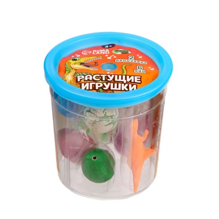 Growing toys "era of dinosaurs", blue