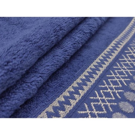 Bamboo towel Primvelle anders, 500 g, size 50x90 cm, dark blue color-2