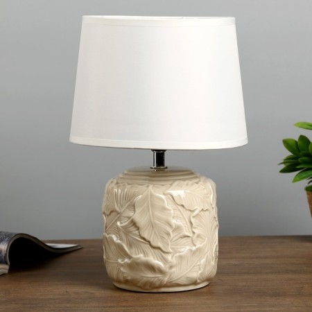 Table lamp "Listopad" E14 1x40W milk 20x20x32.5 cm Risalux