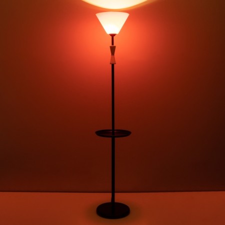 ThorSher "Prince" with a table 1x15W E27 Model: BR 01043 Black/Red-2
