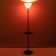 ThorSher "Prince" with a table 1x15W E27 Model: BR 01043 Black/Red