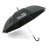 Umbrella's umbrella semiautomatic device “Mountains, rivers - Urals forever”, Black, 8 spokes, r = 45 cm