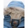 Winter park for a boy, height 134 cm, blue color