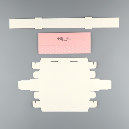 Box for sweets, confectionery packaging, 5 cells, “Love”, 5 x 21 x 3.3 cm-7